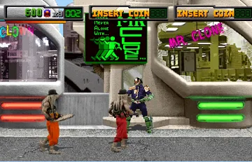 Judge Dredd (rev LA1, prototype) screen shot game playing